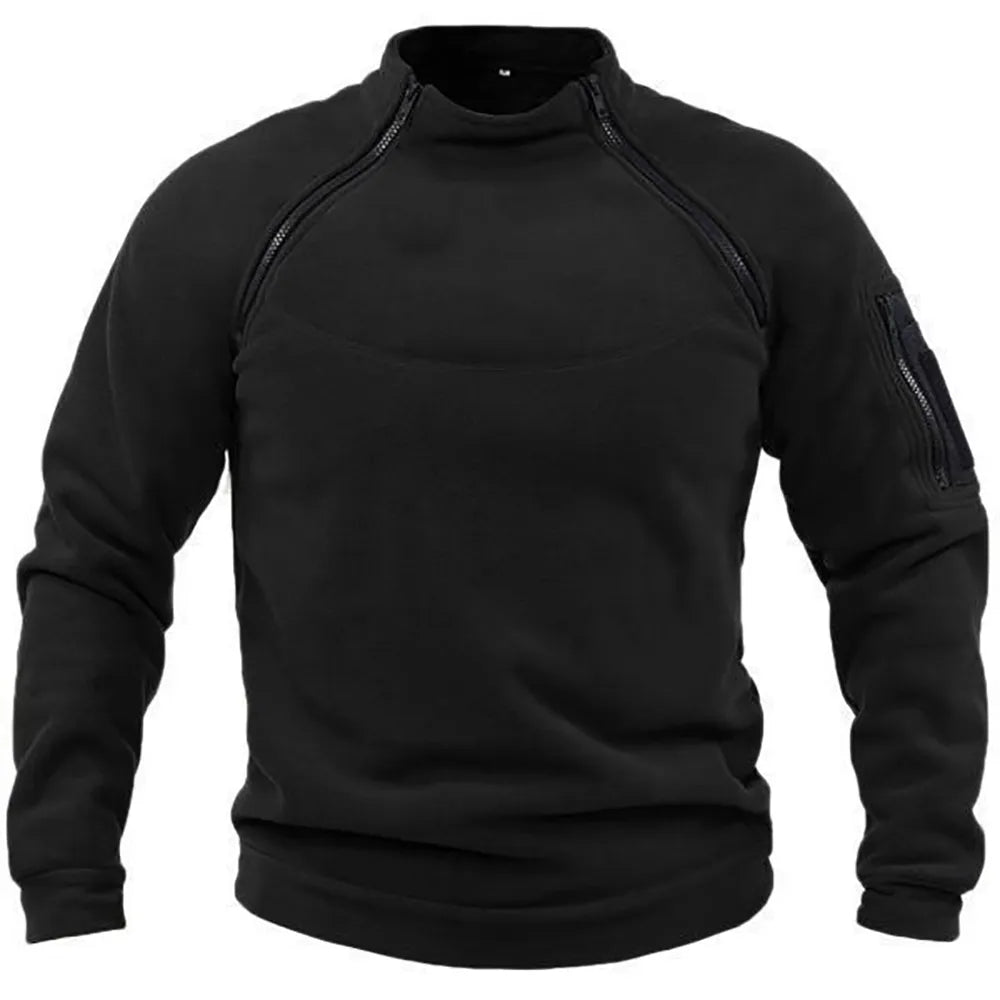 Lorenzo™ - Men's Zipper Sweatshirt for Outdoor Adventures