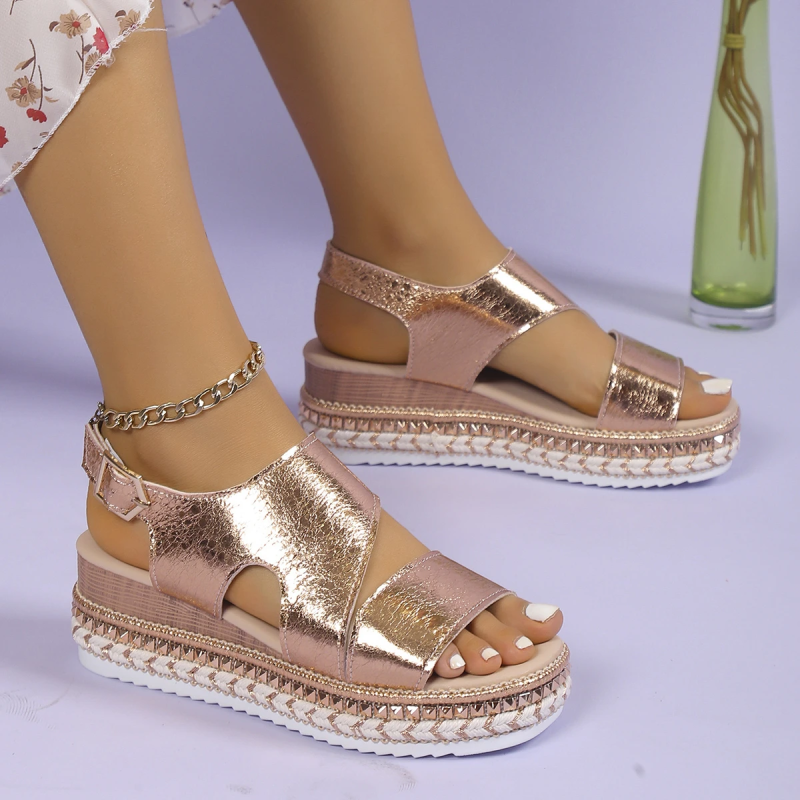 Jhera - Glamour Platform Sandals