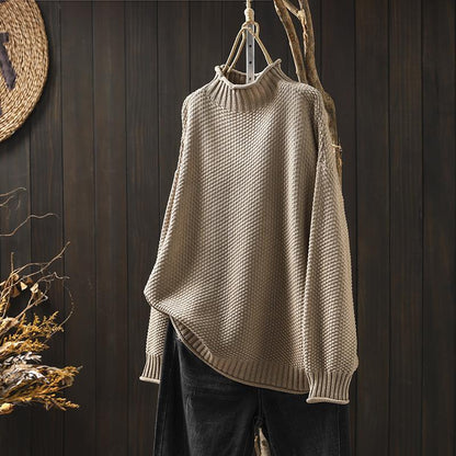 ANITA™ | SOFT AND ELEGANT WAFFLE KNIT SWEATER