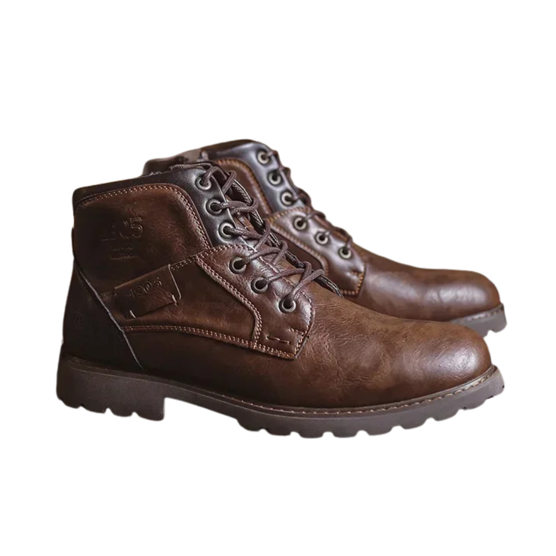 Michel™ - men's casual leather boots in British style