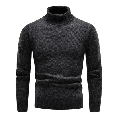 Laurin - Luxurious Turtleneck Sweater Made of Knit