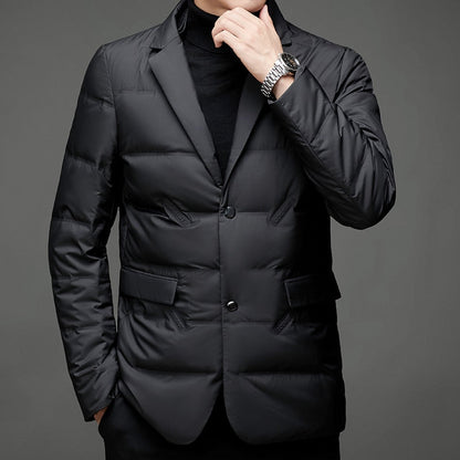 Sébastien™ - Elegant blazer lined with down