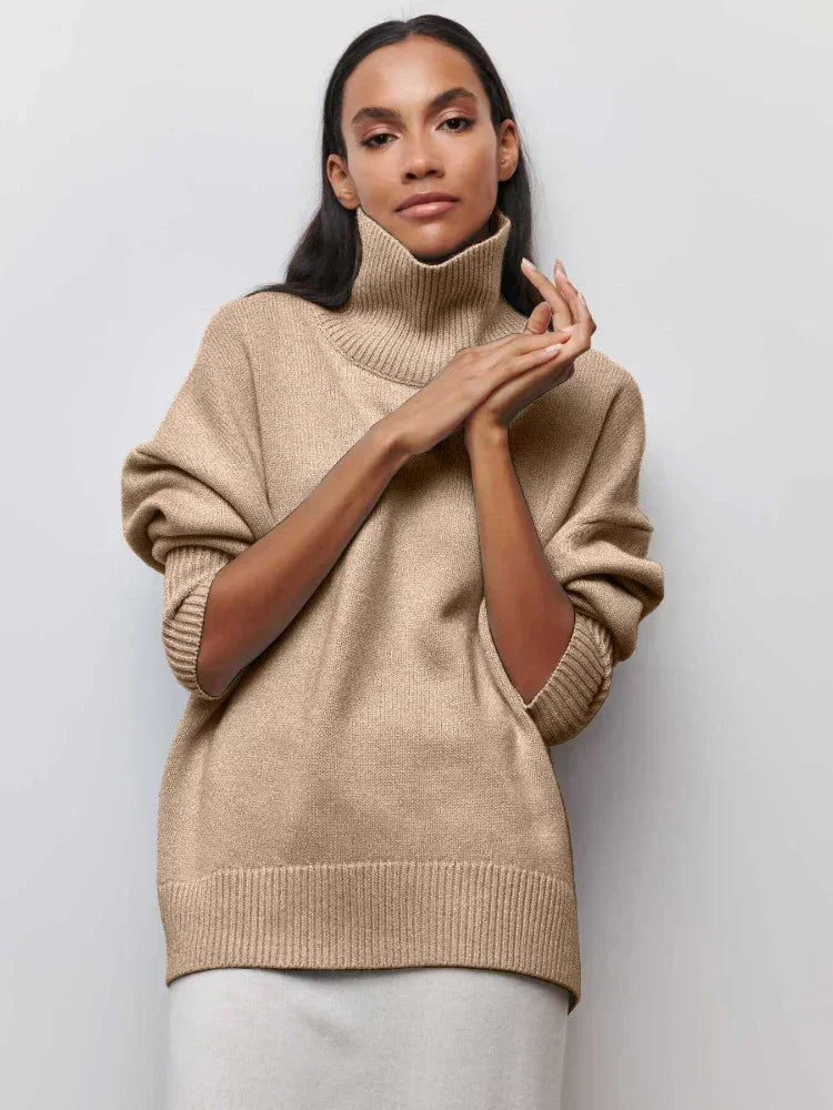 LARA™ | REFINED OVERSIZE Turtleneck