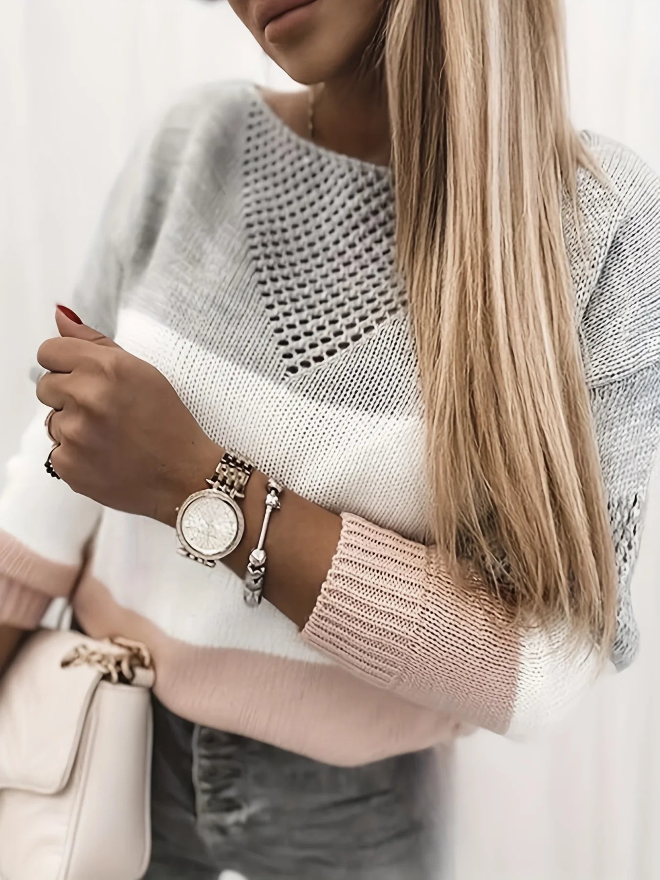 Le Clair | Cropped Knit Sweater