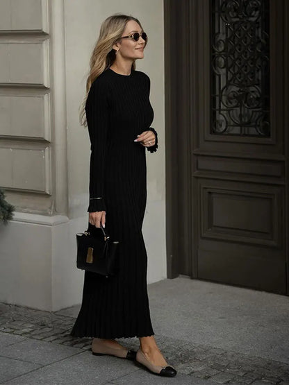 Sophie™ - Elegant Knitted Maxi Dress