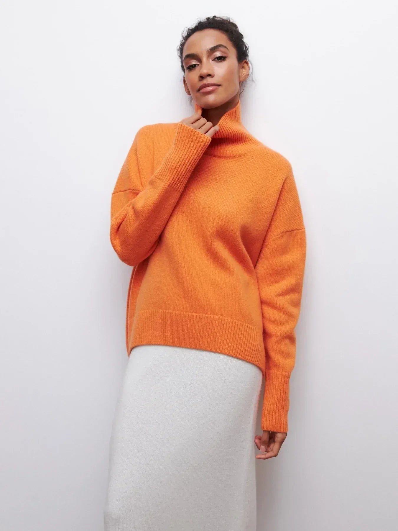 LARA™ | REFINED OVERSIZE Turtleneck