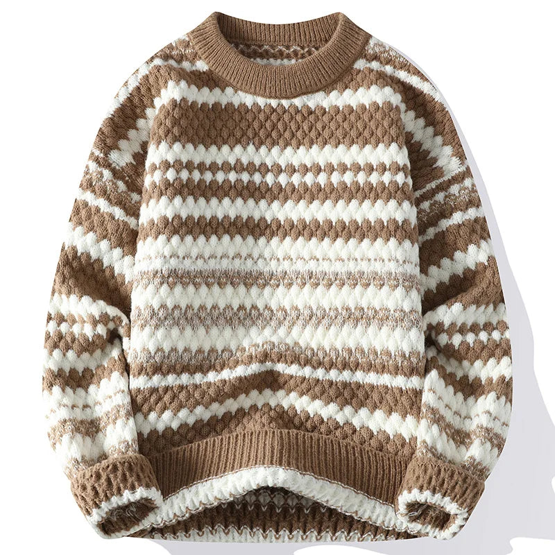 Le Clair™ | Striped Knitted Sweater for Men