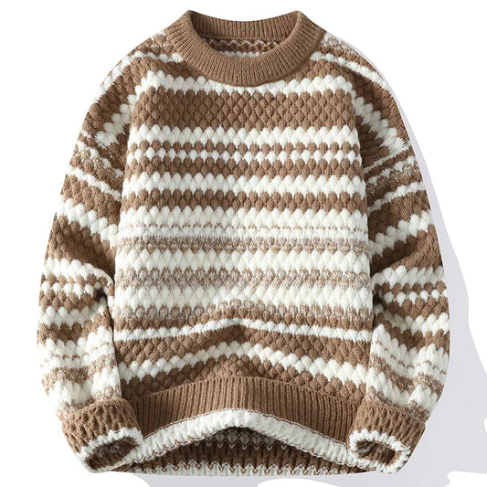 Le Clair™ | Striped Knitted Sweater for Men