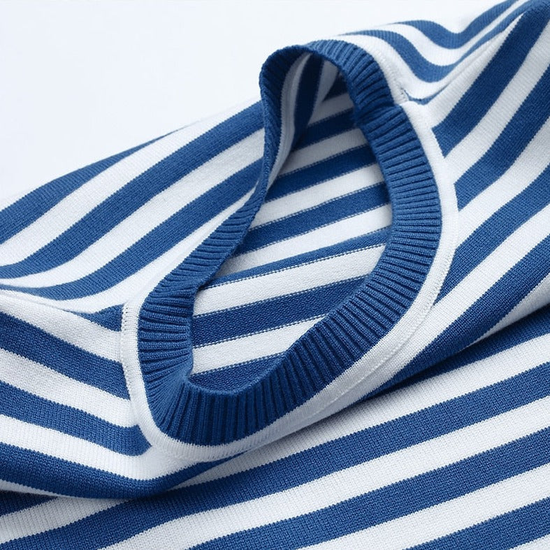 Harper™ - Elegant, loosely fitted striped shirt