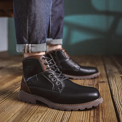 Hendrix™ | Men's Casual Leather Boots in British Style