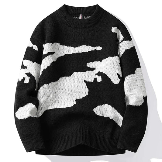 Ador | Men's Cloud Pattern Sweater