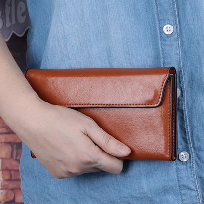 Charlotte - Women's Long Leather Portable Wallet