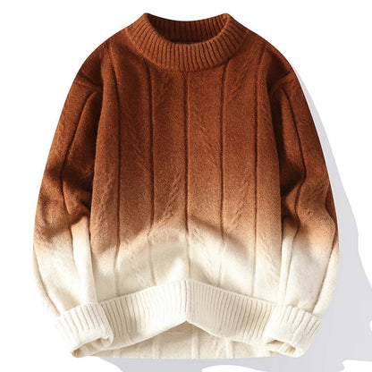 Ador | Contrast Color Knit Sweater for Men