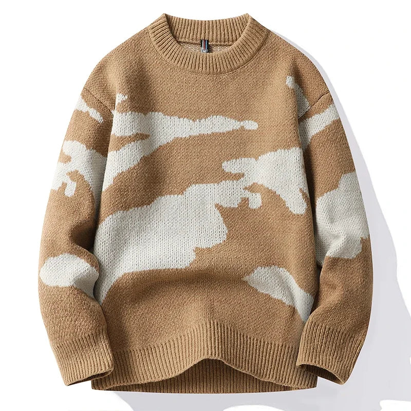 Le Clair™ | Cloud Pattern Pullover for Men