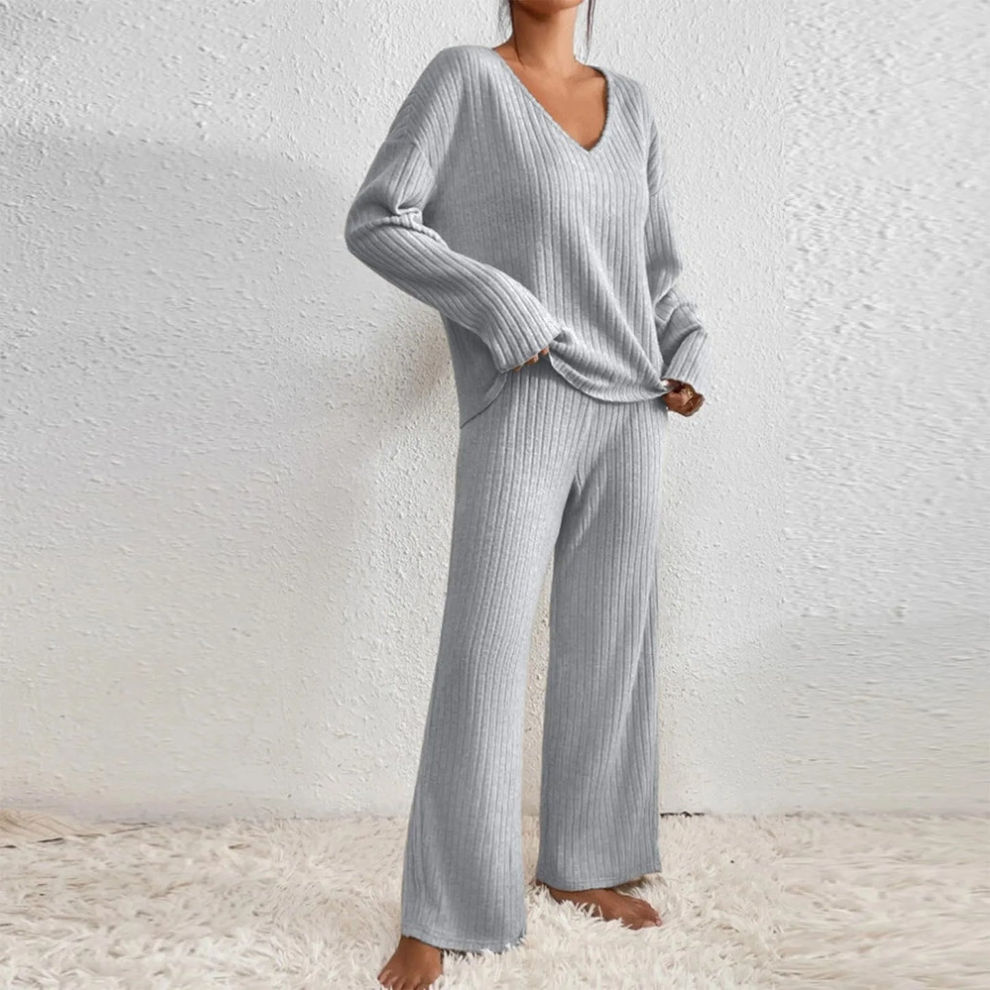 Kathy - Knit Pajama Set