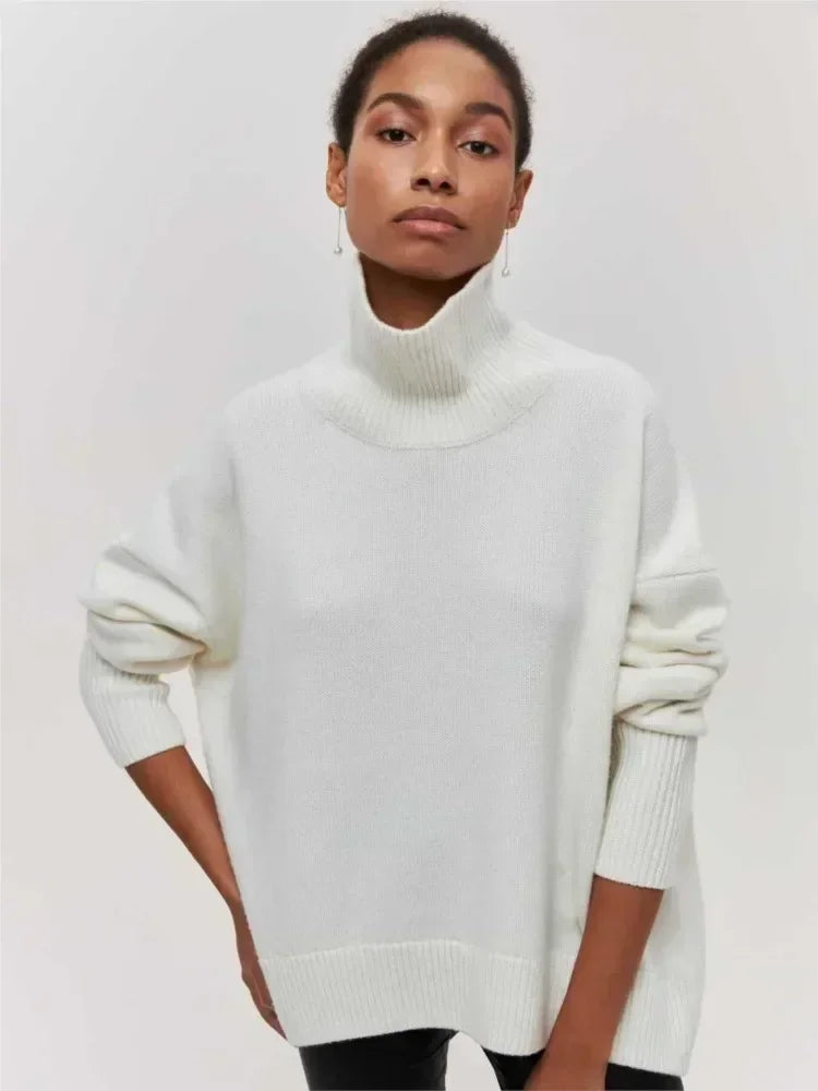 LARA™ | REFINED OVERSIZE Turtleneck