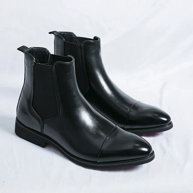 Bernie™ | Leather Chelsea Boots