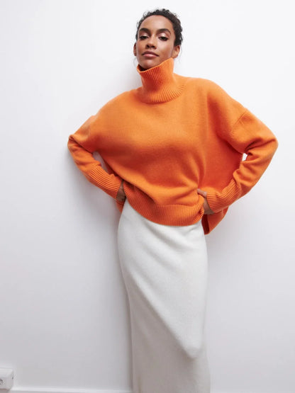 LARA™ | REFINED OVERSIZE Turtleneck