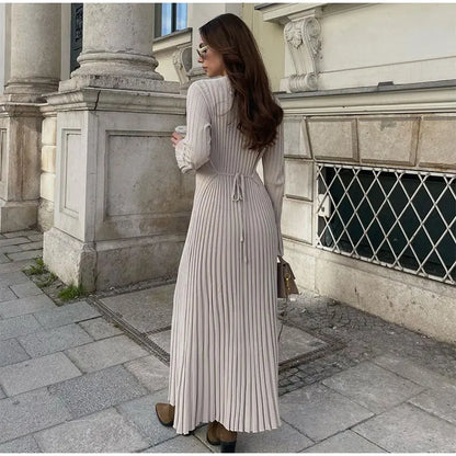 Sophie™ - Elegant Knitted Maxi Dress