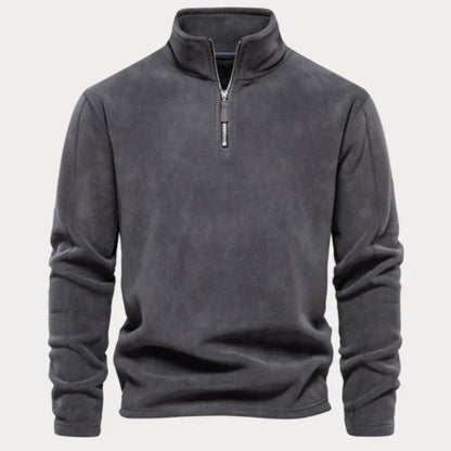 COUTURE™ FLEECE PULLOVER WITH ZIPPER