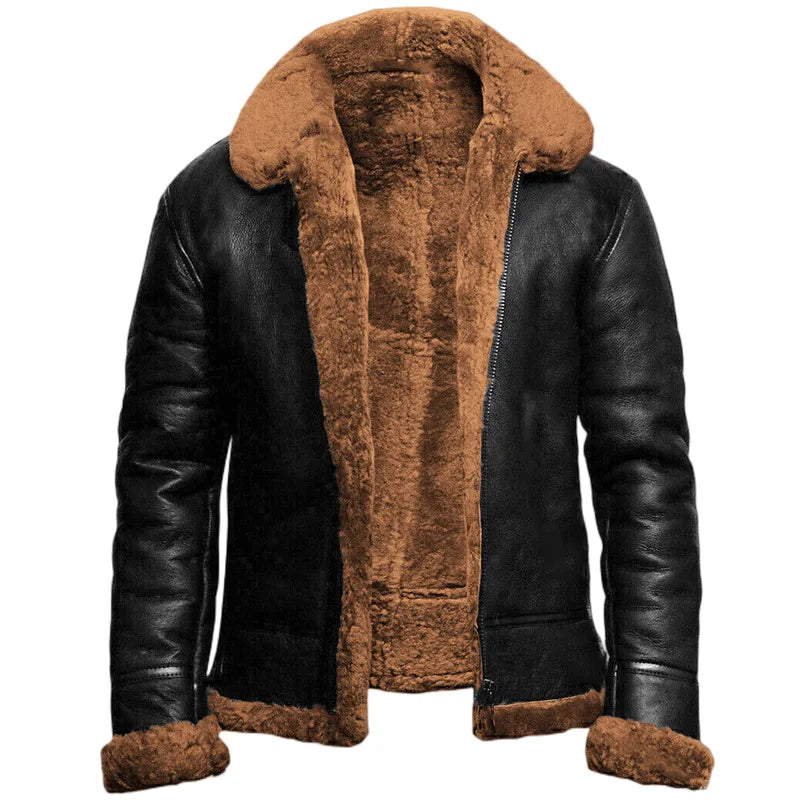 RIVI™ Leather Winter Coat