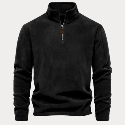 COUTURE™ FLEECE PULLOVER WITH ZIPPER