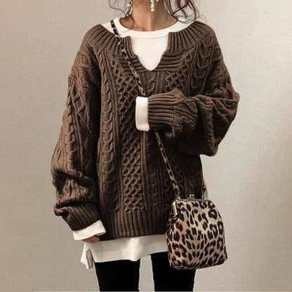 Hanna™ - Comfortable Hand-Knitted Sweater