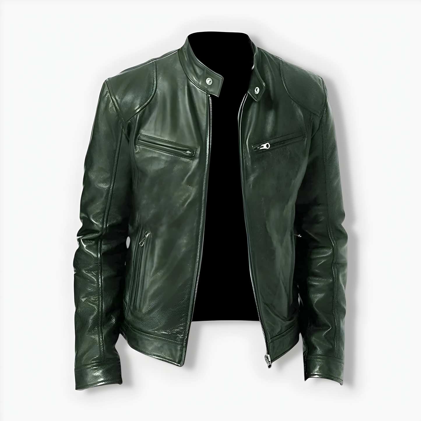 Matéo™ | Leather Aviator Jacket