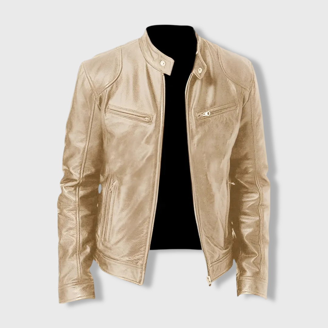 Matéo™ | Leather Aviator Jacket