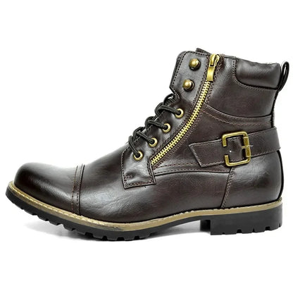 Andre™ - leather lace-up boots