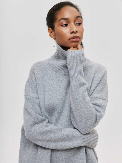 LARA™ | REFINED OVERSIZE Turtleneck