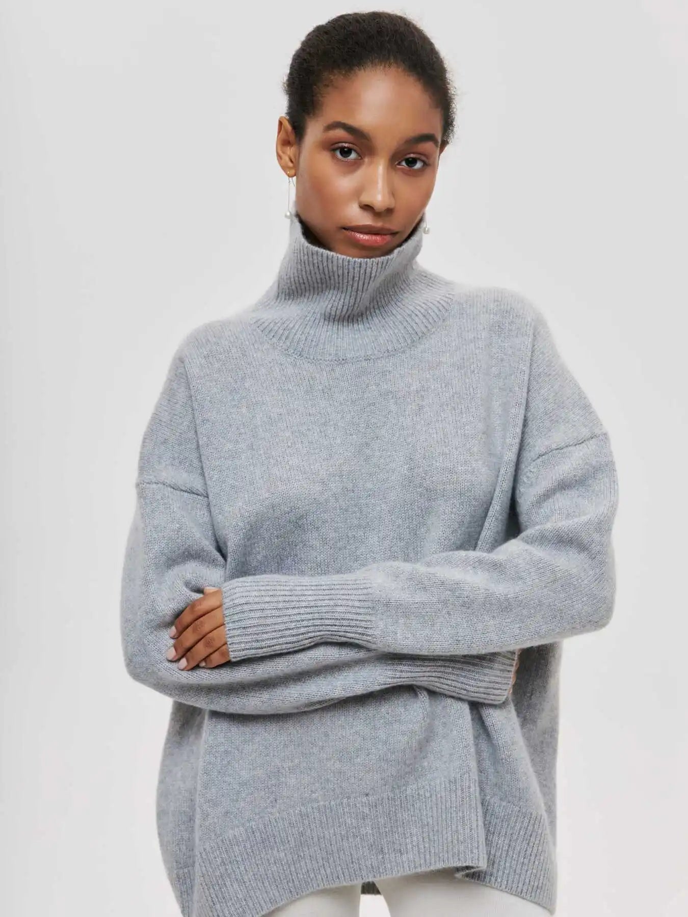 LARA™ | REFINED OVERSIZE Turtleneck