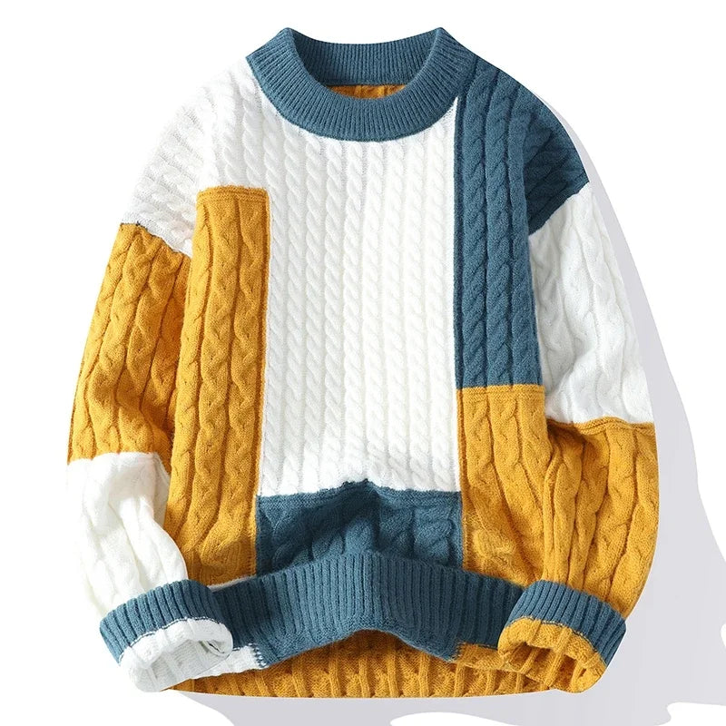 Le Clair™ | Casual Color Block Pullover for Men