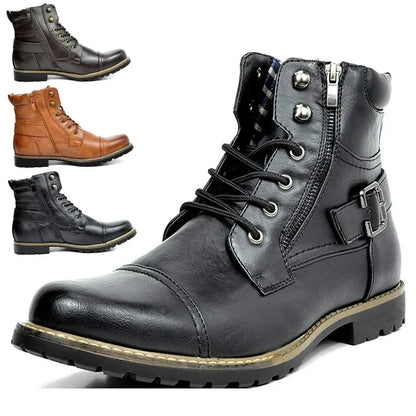 Andre™ - leather lace-up boots