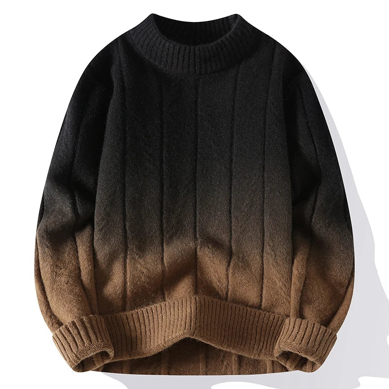 Le Clair™ | Contrasting Color Knitted Sweater for Men