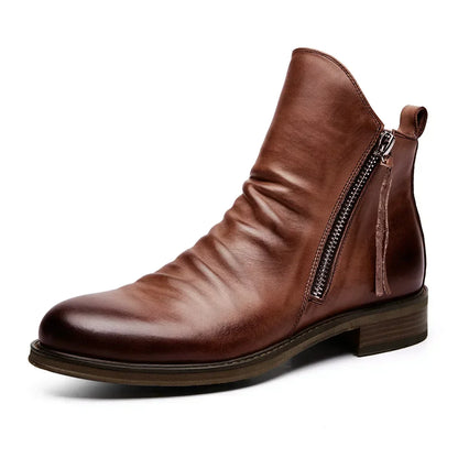 Yves™ - Leather Chelsea Boots