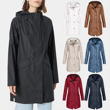 Monica™ Hooded Trench Coat