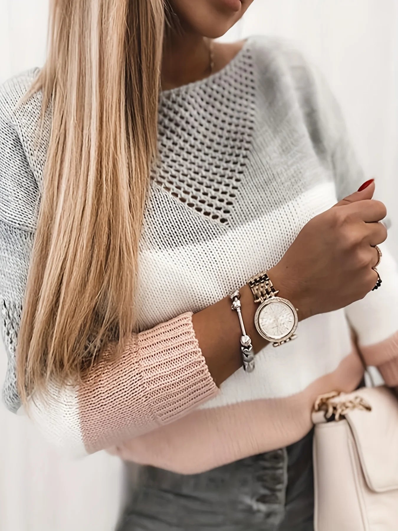 Le Clair | Cropped Knit Sweater