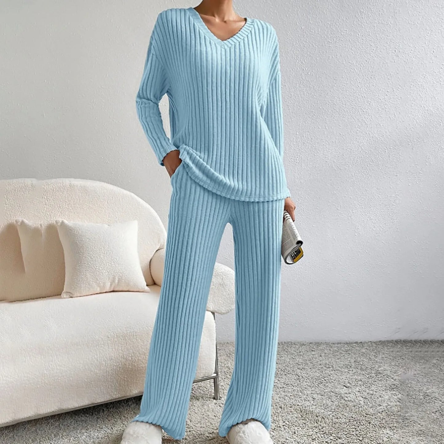 Kathy - Knit Pajama Set