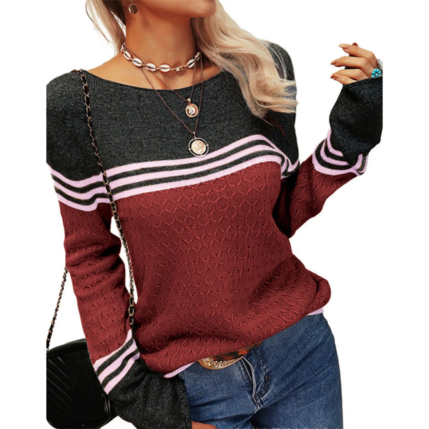 Le Clair™ | Casual Striped Knitted Sweater