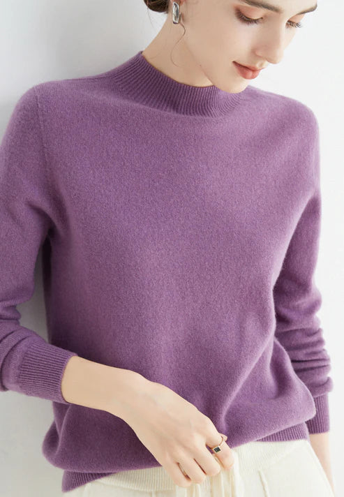 Lina™ - Comfortable Soft Wool Sweater