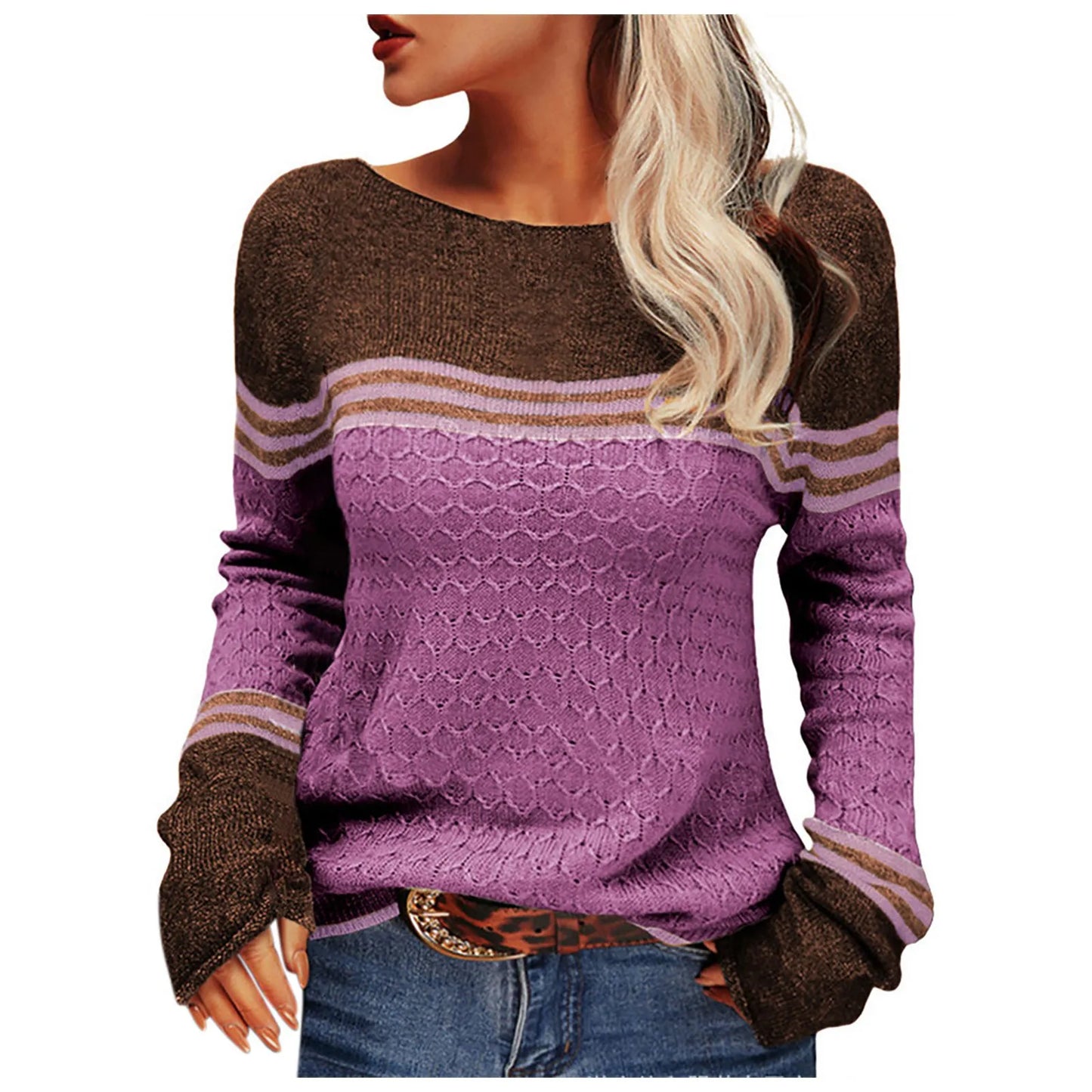 Le Clair™ | Casual Striped Knitted Sweater