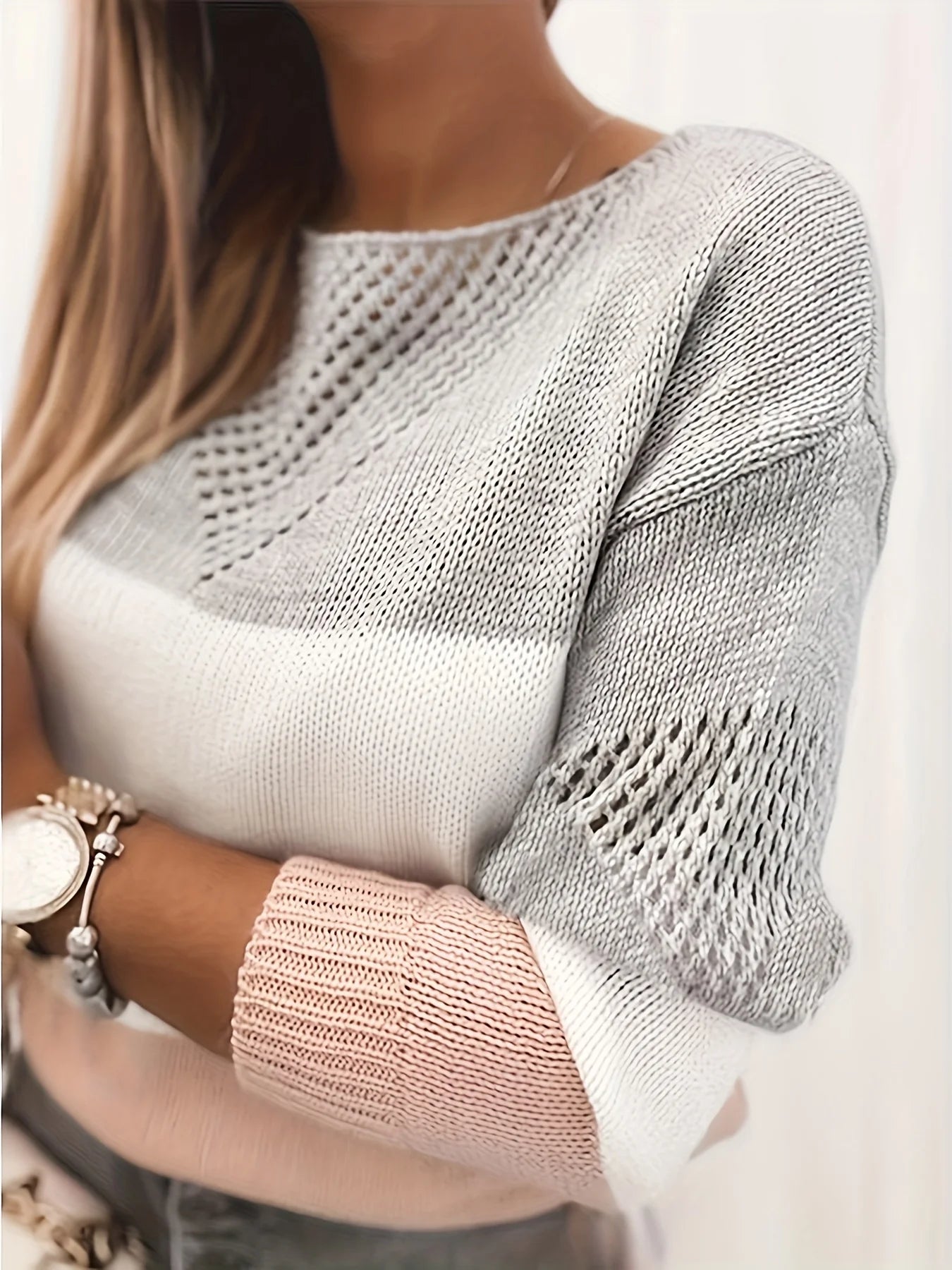 Le Clair | Cropped Knit Sweater