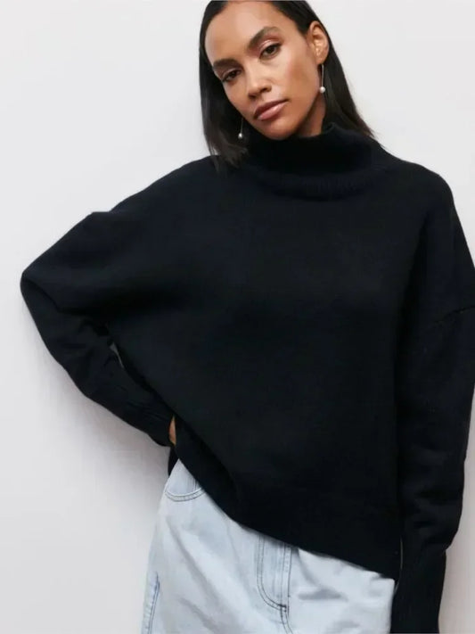 LARA™ | REFINED OVERSIZE Turtleneck