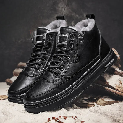 Bryson | Men's Leather Winter Boots