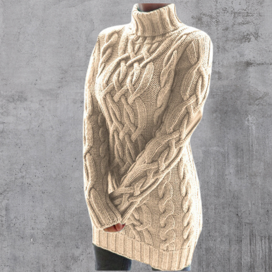 Lara™ - Stylish Warm Long Turtleneck Sweater