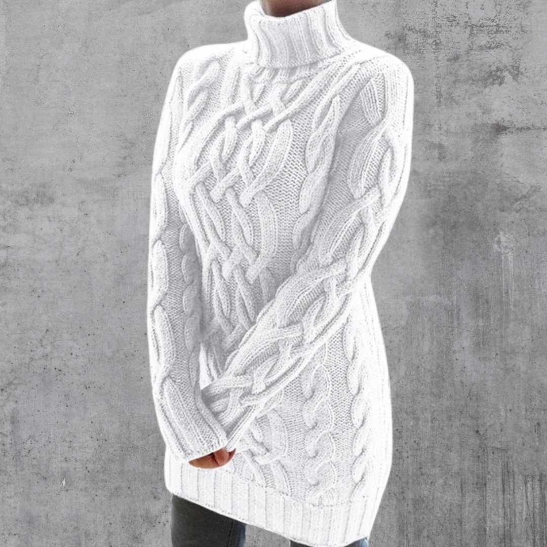 Lara™ - Stylish Warm Long Turtleneck Sweater