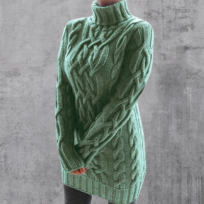 Lara™ - Stylish Warm Long Turtleneck Sweater