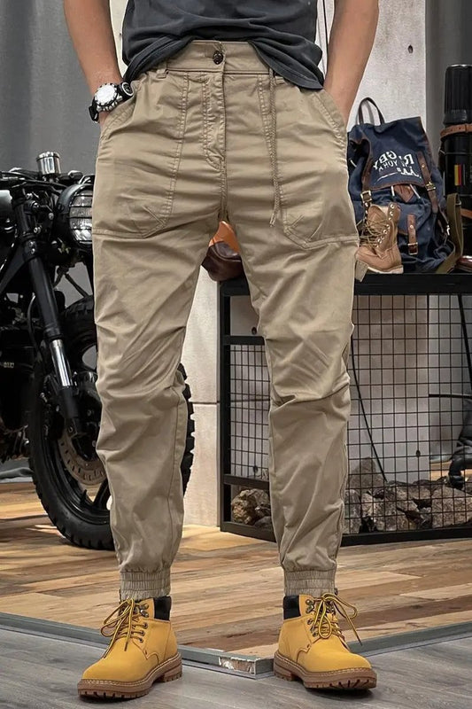 Marcelo™ | Elastic Cargo Pants