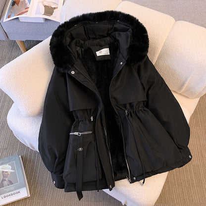 Armi - Elegant winter coat with fur